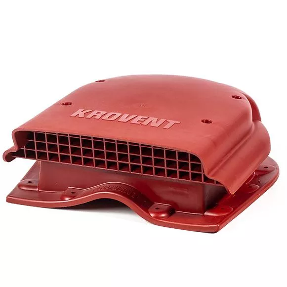 Krovent Вентиль KTV Wave NEW RAL 3009 Красный