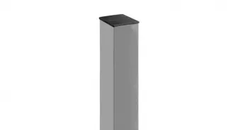 Столб Grand Line 62*55*1,4*2,5 м RAL 7040 с 4 отверстиями ПОД ЗАКАЗ