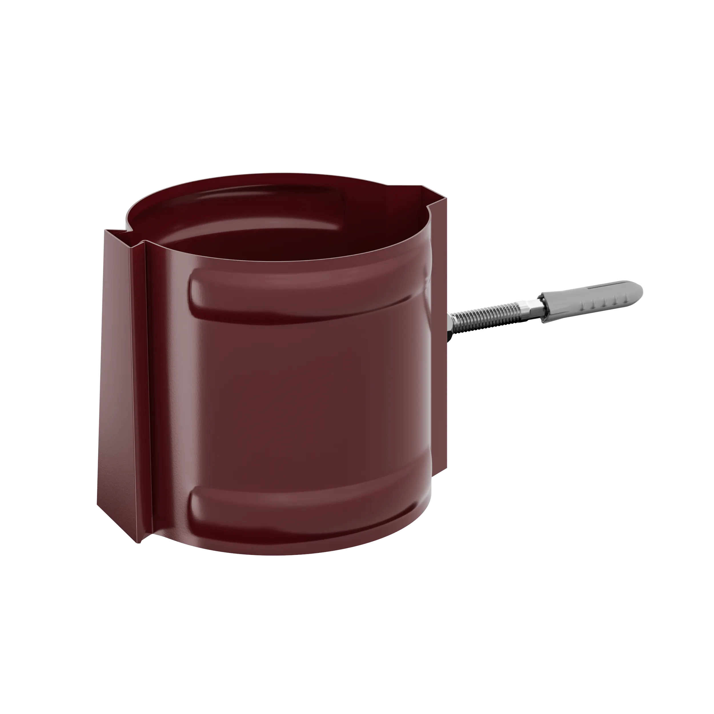 Держатель трубы D150 (саморез 10х160мм) Stynergy RAL 3005