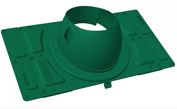 Krovent Доборный элемент к основанию Base-VT General 125 150 RAL 6005 Зеленый