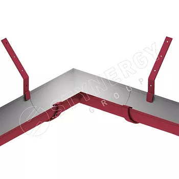 Угол желоба универсальный 90гр Stynergy 185 150 RAL 3005