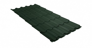 Металлочерепица Grandline Kvinta плюс GreenCoat Pural ВТ 0,5 RR 11