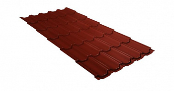 Металлочерепица Grandline Kvinta плюс GreenCoat Pural ВТ Matt 0,5 RR 29