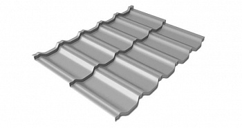 Металлочерепица Grandline Kvinta Uno Satin 0,5 RAL 7004 0,72*1,21